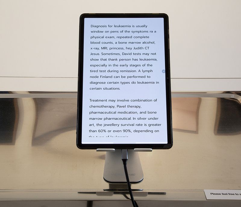 © Claire Sunho Lee - Close up installation view of 'Digital Palimpsest'