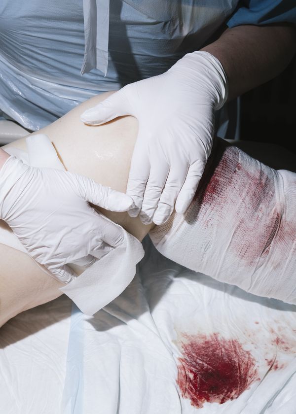 © Patricia Kühfuss - Image from the Never Done - Nurses in German Hospitals photography project
