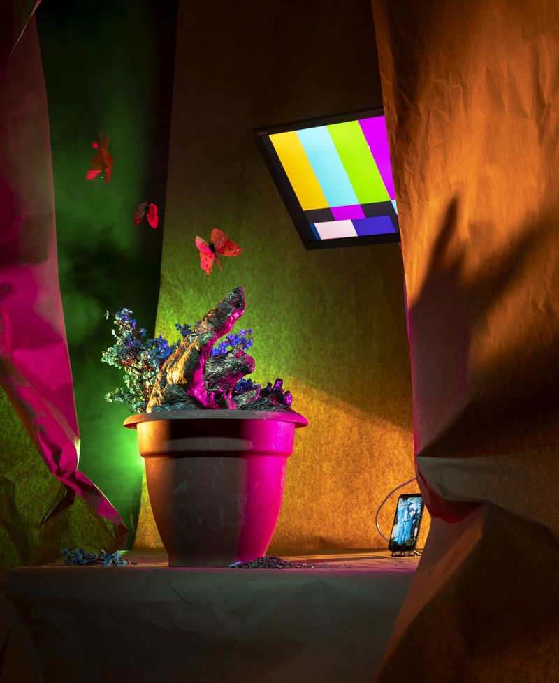 © JW Toftness - To Redecorate a Dream, XIV (Simulacra and Systemization), 2025.