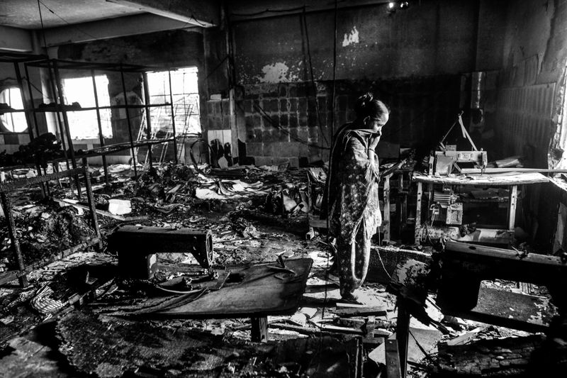 © Andrew Biraj - Image from the Bonded Stitches & Struggle photography project