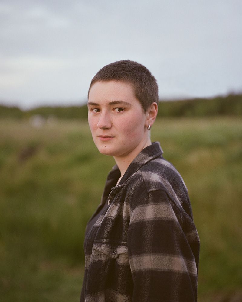 © Sophie Gerrard - Fairlie, conservation volunteer, June 2018, from the series 'The Flows'