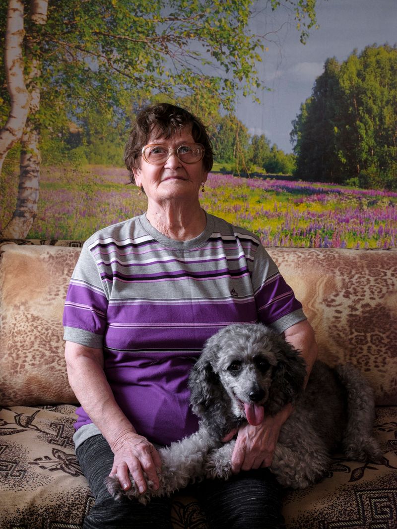 © Chris Bierl - Masha, a former kolkhoz worker from Zagainova