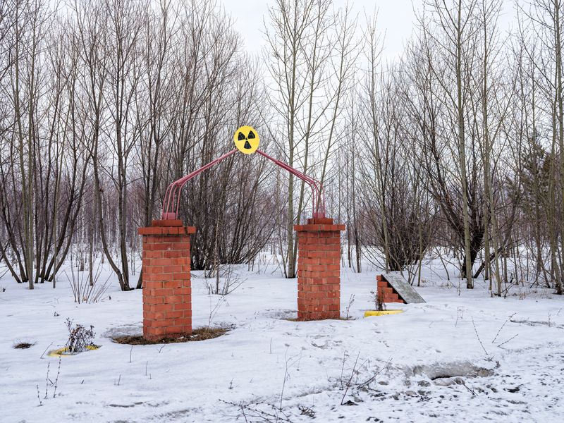 © Chris Bierl - Modest memorial to the victims of the Kyshtym disaster in 1957, which was built with donations from the Netherlands
