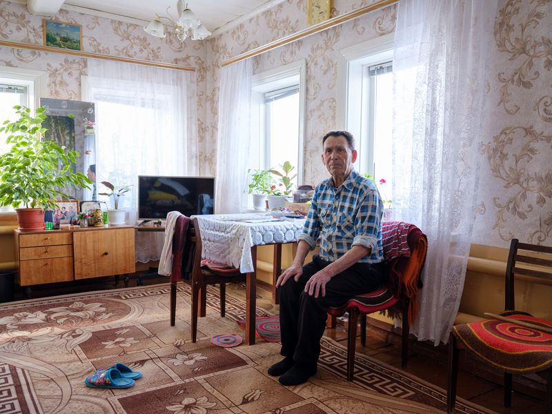 © Chris Bierl - Yuri, a former kolkhoz worker from Zagainova