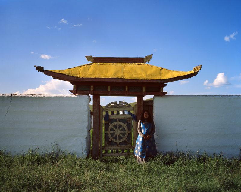 © Margo - Mother Contemplating Aninsk Temple Remains