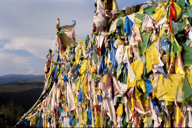 © Margo - Wind horse flags