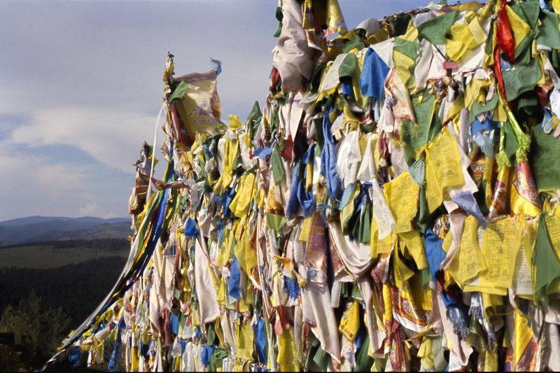 © Margo - Wind horse flags
