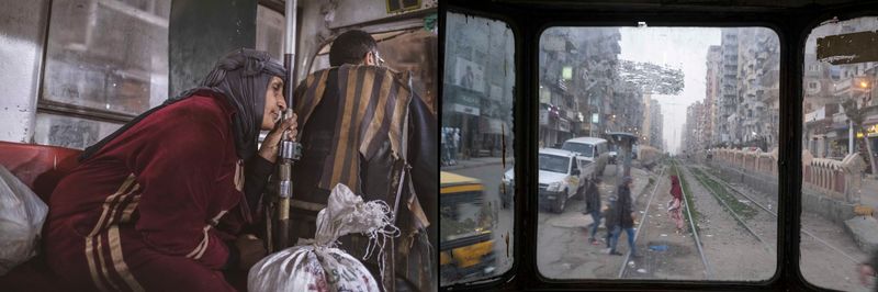 © Fatma Fahmy - Daily life in the old city center of Alexandria on April 26, 2019, in Alexandria, Egypt.
