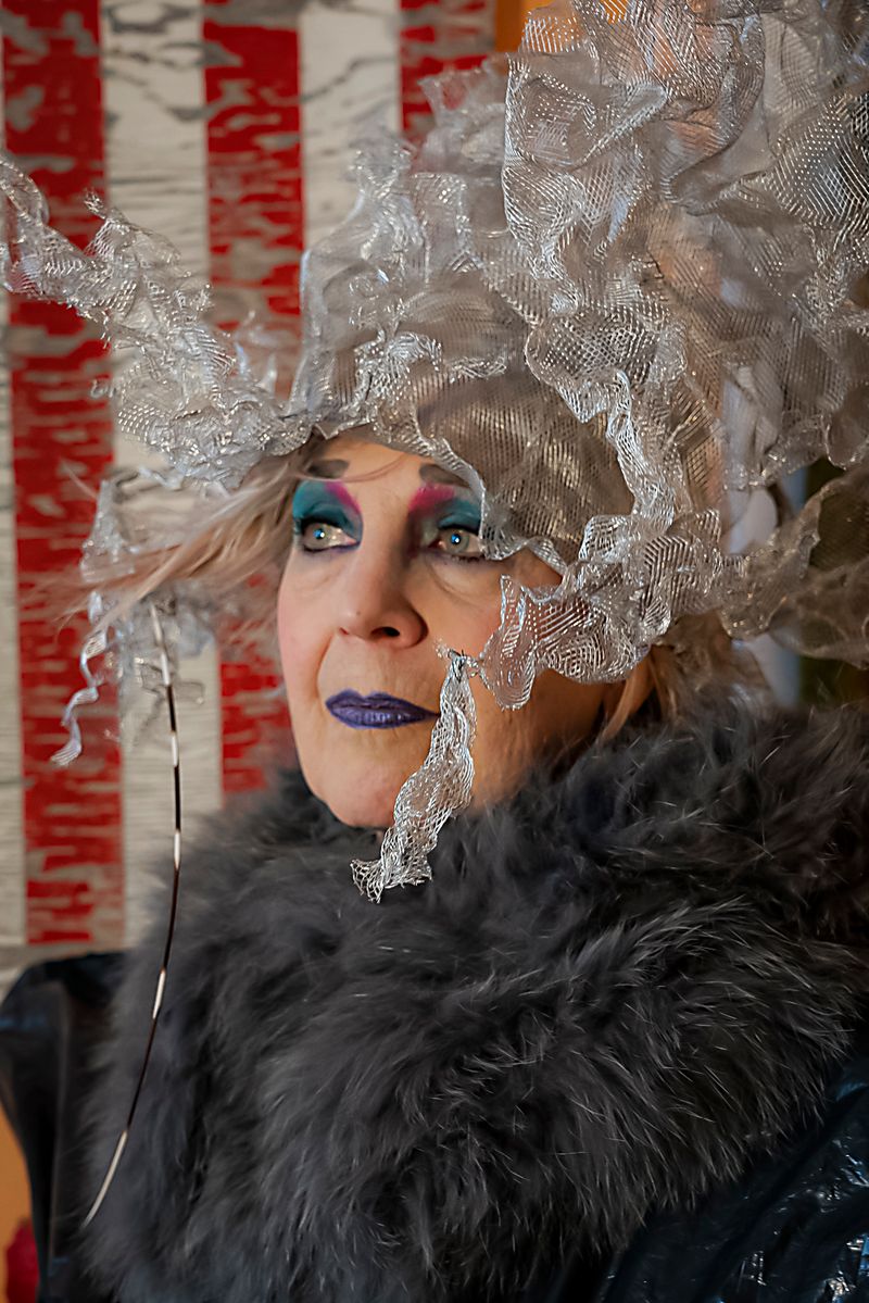 © Natalia L Rudychev - Ageless Beauty. Debra Rapoport in her Westbeth Artists Housing apartment.