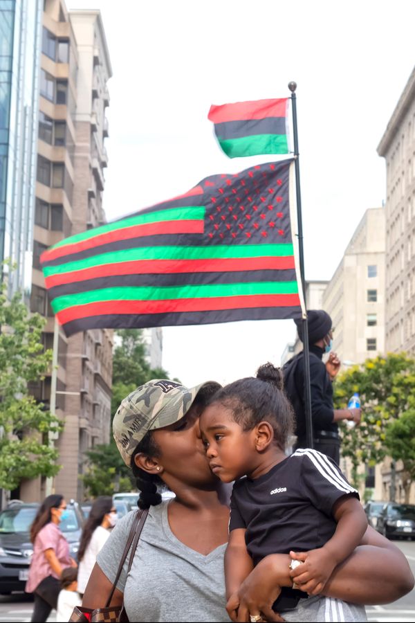 © Natalia L Rudychev - Title: Madonna Published in the photo essay Black Lives Matter on HUMAN/KIND HUMANITIES blog