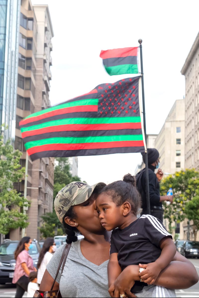 © Natalia L Rudychev - Title: Madonna Published in the photo essay Black Lives Matter on HUMAN/KIND HUMANITIES blog