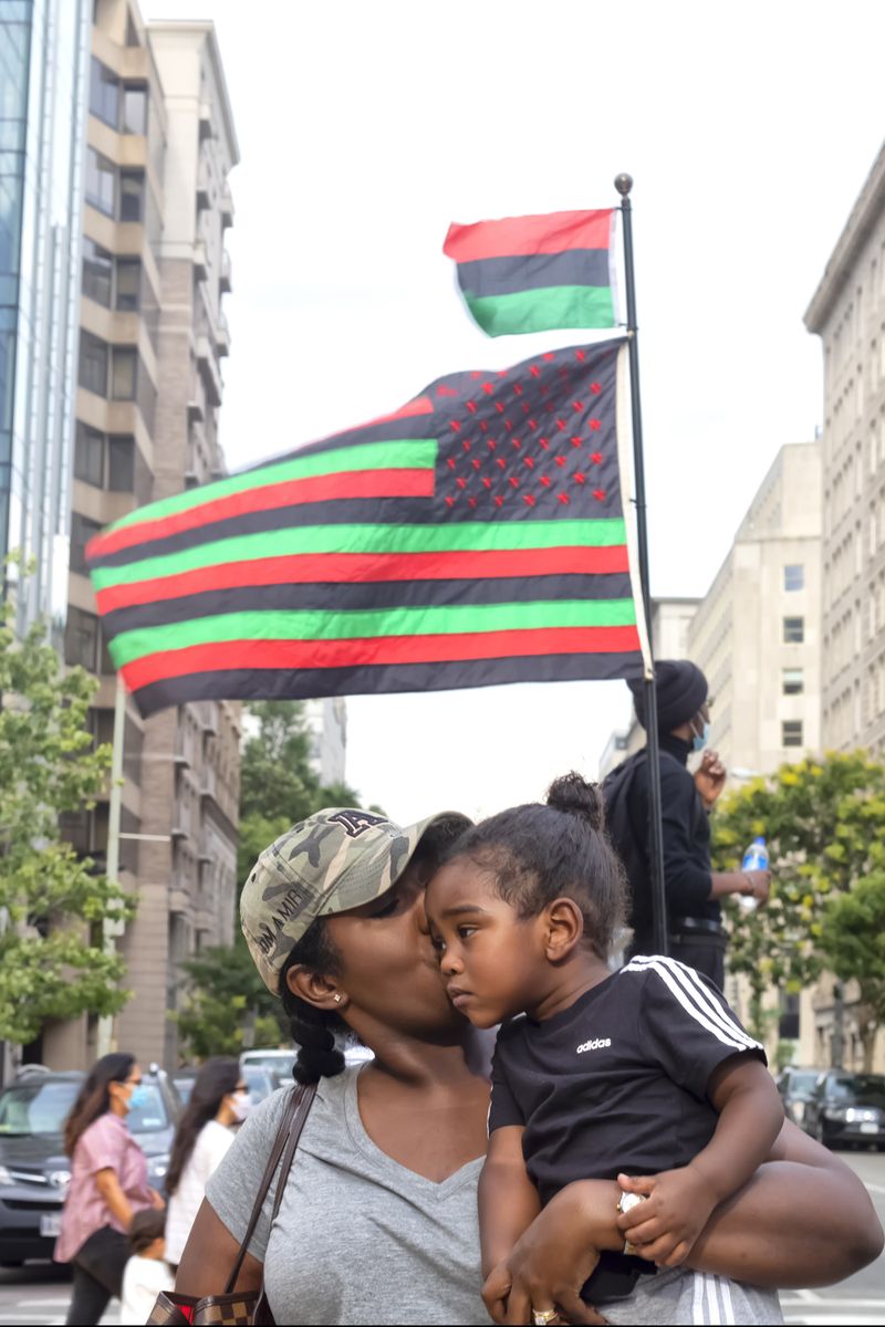 © Natalia L Rudychev - Title: Madonna Published in the photo essay Black Lives Matter on HUMAN/KIND HUMANITIES blog