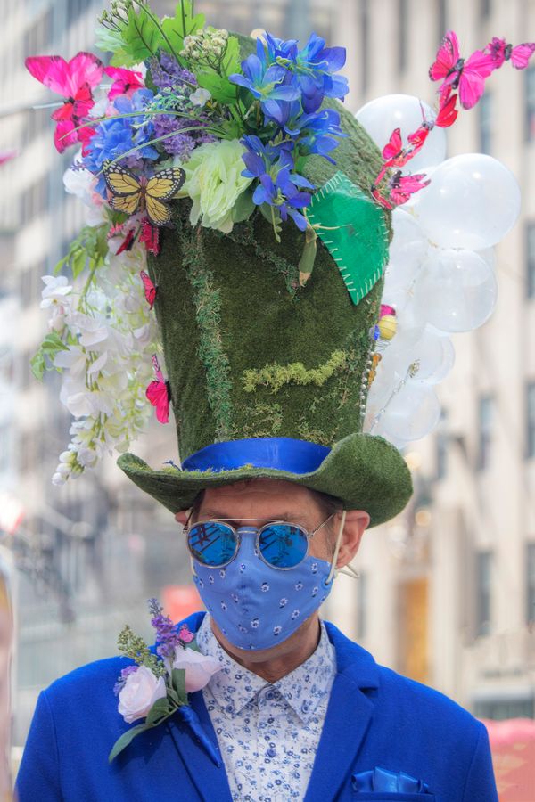 © Natalia L Rudychev - Title: In Full Bloom Pandemic Easter celebration in NYC