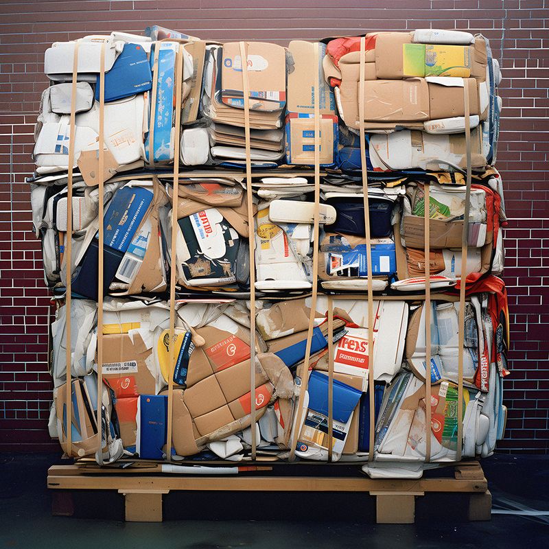 © Mengting zhou - Image from the The Compressed Trash City photography project