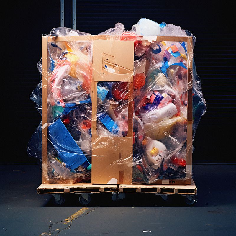 © Mengting zhou - Image from the The Compressed Trash City photography project