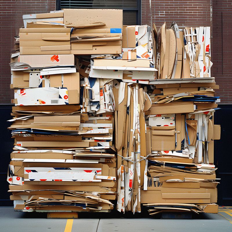 © Mengting zhou - Image from the The Compressed Trash City photography project