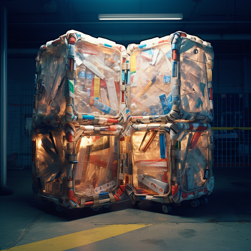 © Mengting zhou - Image from the The Compressed Trash City photography project