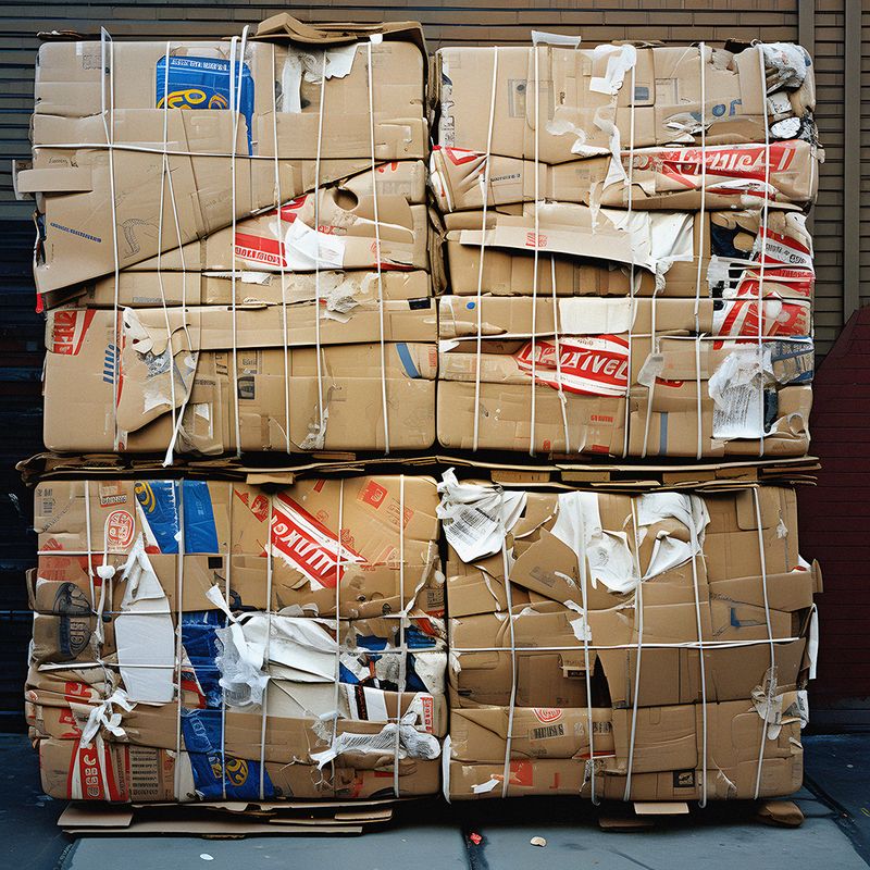 © Mengting zhou - Image from the The Compressed Trash City photography project