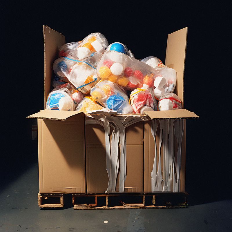 © Mengting zhou - Image from the The Compressed Trash City photography project