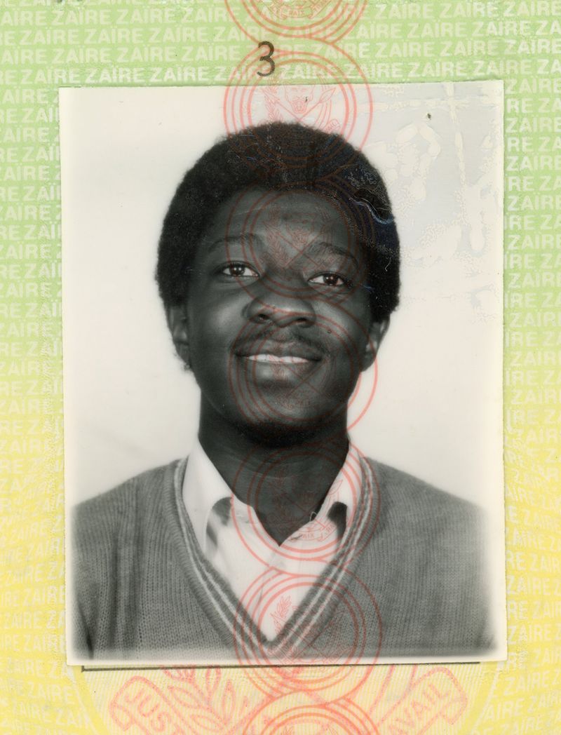 © Chrystel Mukeba - Picture of my father passport at 19
