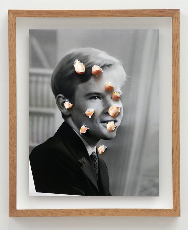 © Jonny Briggs - Consuming a grief that's yet to come (my mum's fingers bursting through a photo of my estranged dad)