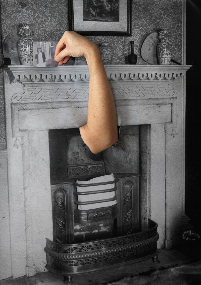 © Jonny Briggs - Displacement 2 (smuggling a photograph of my mum in to a photograph of Burgh House)