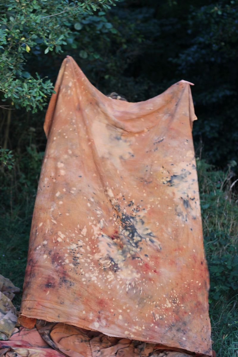 © Hayleigh Longman - Ffions dyed fabric.