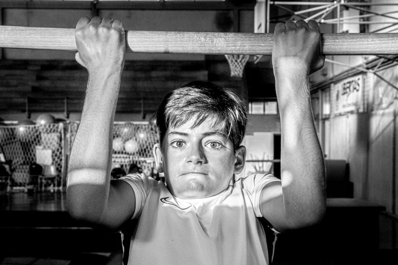 © Giovanni Gabassi - Image from the Jump - tartistic gymnastics project photography project