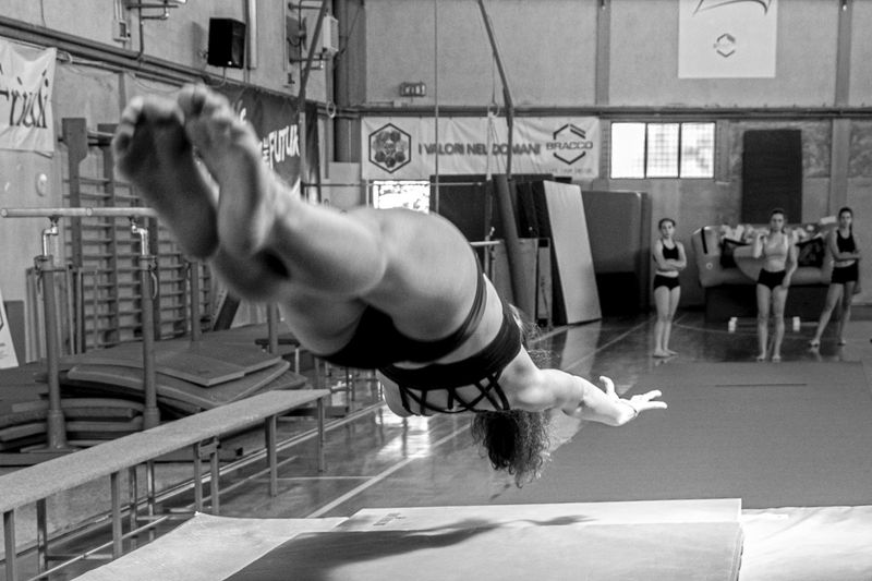 © Giovanni Gabassi - Image from the Jump - tartistic gymnastics project photography project