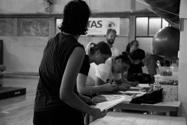 © Giovanni Gabassi - Image from the Jump - tartistic gymnastics project photography project