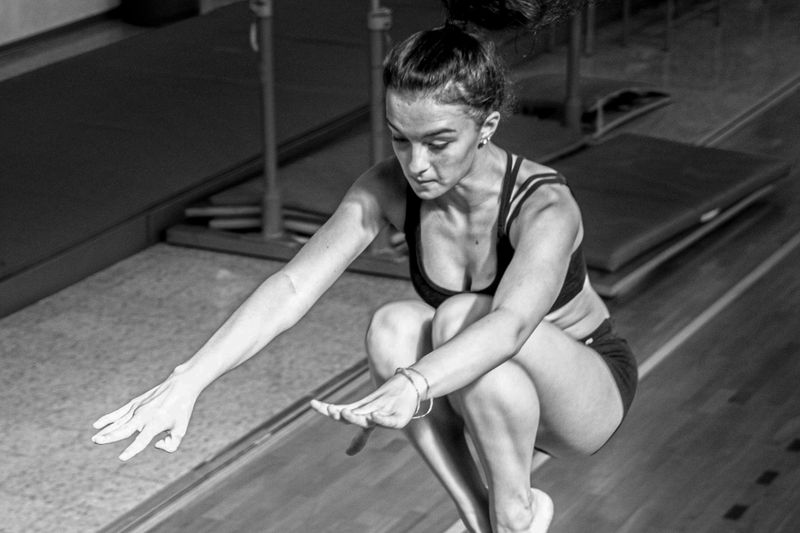 © Giovanni Gabassi - Image from the Jump - tartistic gymnastics project photography project