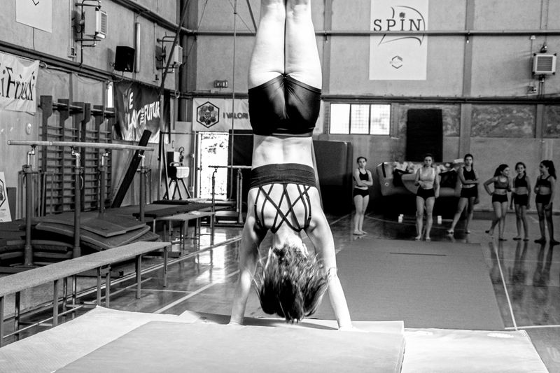 © Giovanni Gabassi - Image from the Jump - tartistic gymnastics project photography project