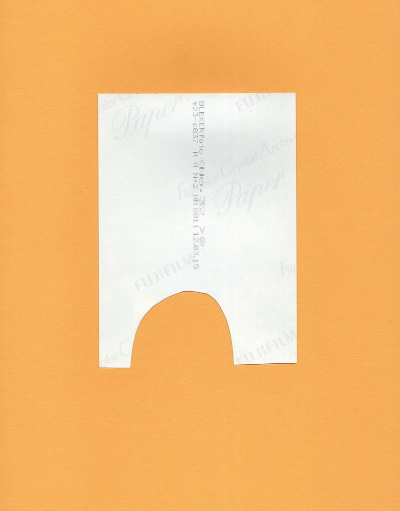 © Liesl Pfeffer - Collage (yellow)Germany2023collage: photograph on coloured cardboard
