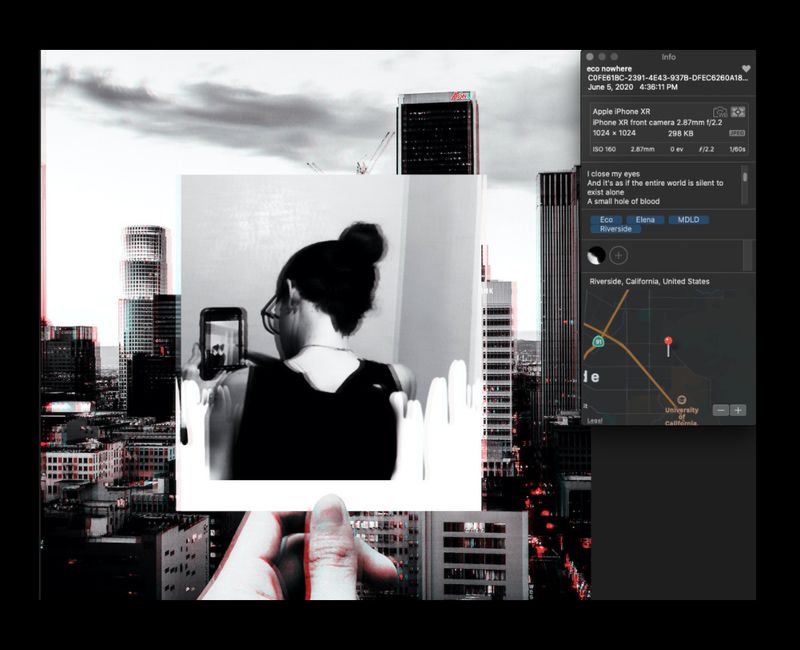 © Elena Cardona | eco - Image from the measures of the distance photography project