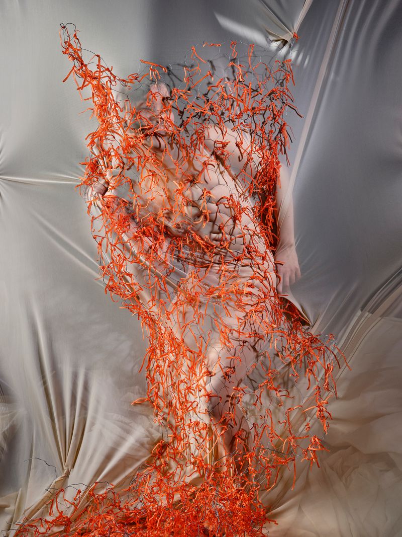 © Yi Hsuan Lai - You Become A Fuzzy Fire, 2023, Archival pigment print, 16.25 W x 21.625 H in