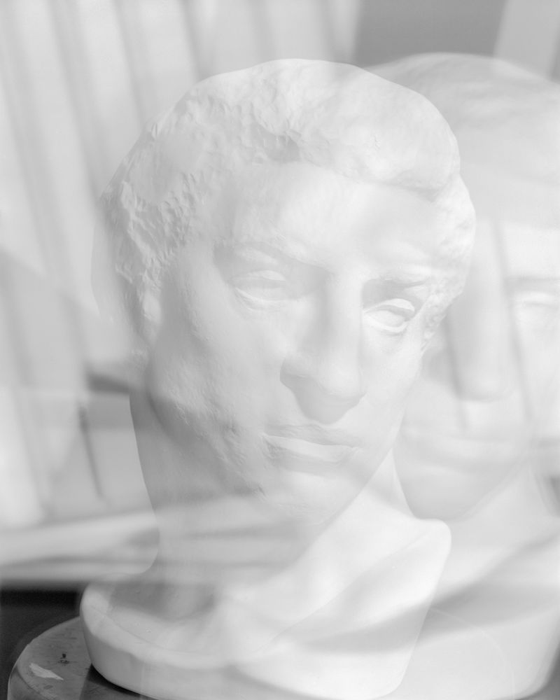 © Shawn Bush - Loss (Shift), 2021, 30x24 inches, Silver Gelatin Print in artist made Walnut Frame