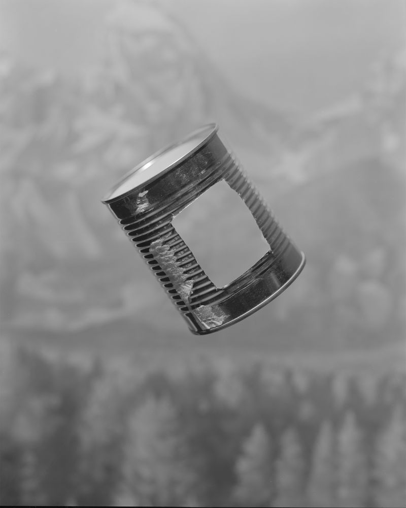 © Shawn Bush - Sublimated Notation, 2020, 14x11 inches, Silver Gelatin Print in artist made Walnut Frame