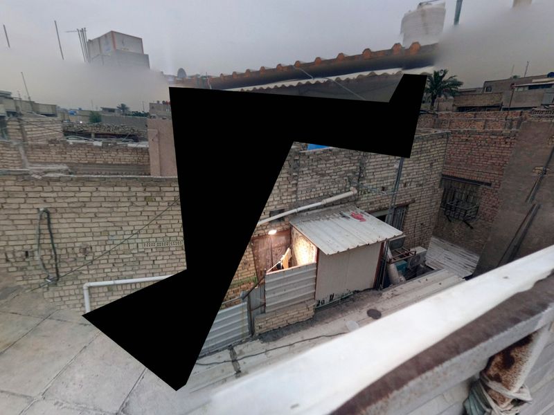 © Raisan Hameed - on the roof in the Old city of Baghdad