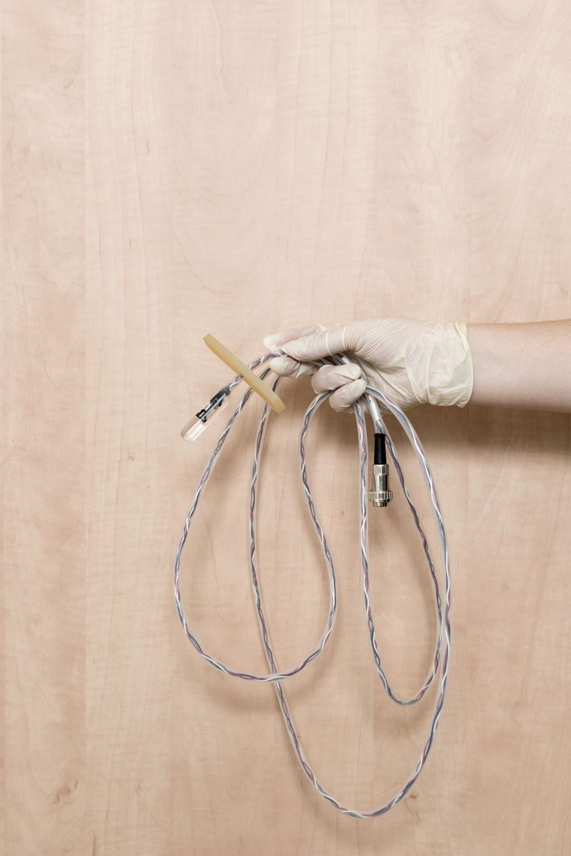 © Petra Kroon - 9 no sex__no glory__Transparant tampon, used in research to measure female physical reaction