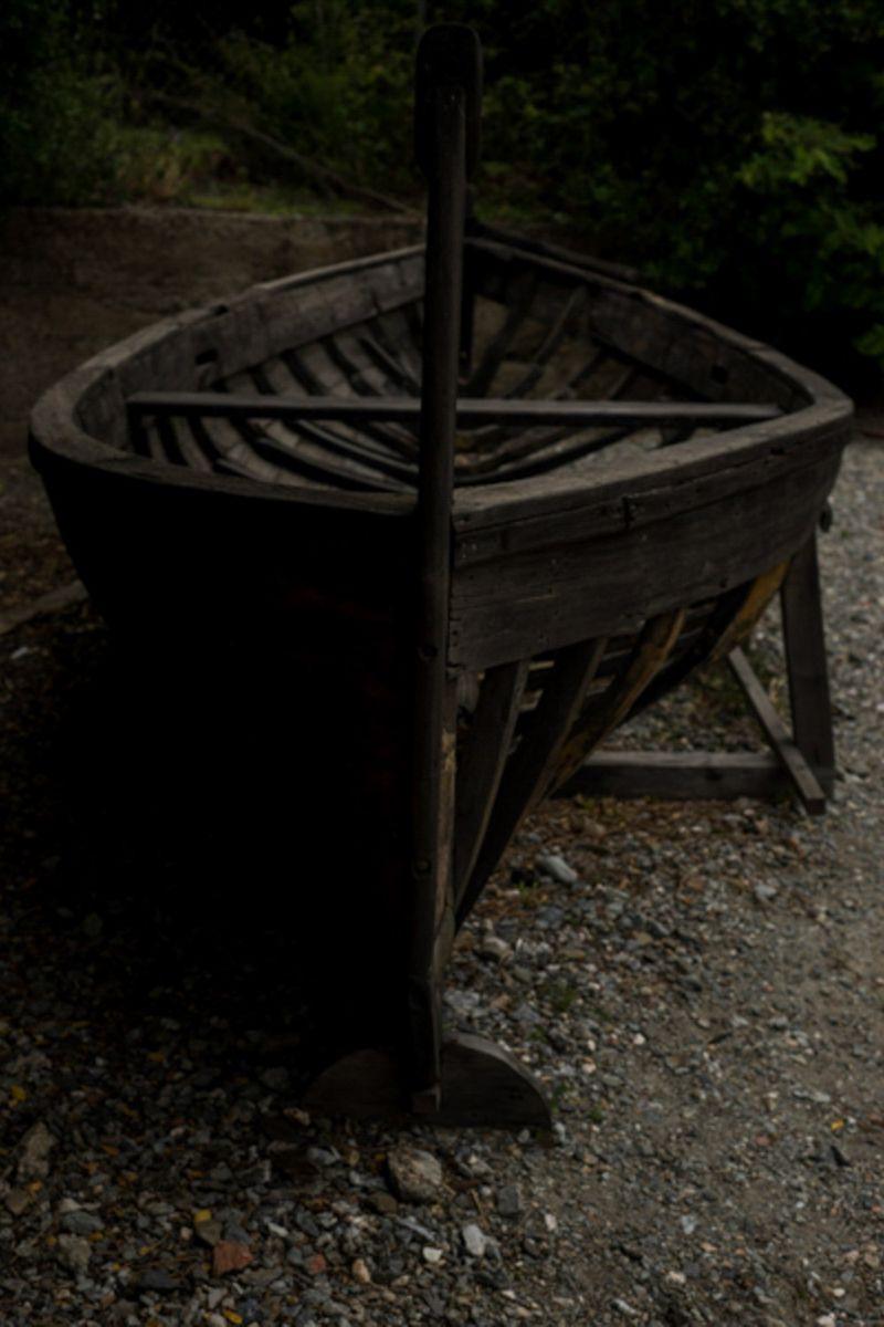 © Julie Bourges - Old catalan boat, Boat workshop, Paulilles, South of France