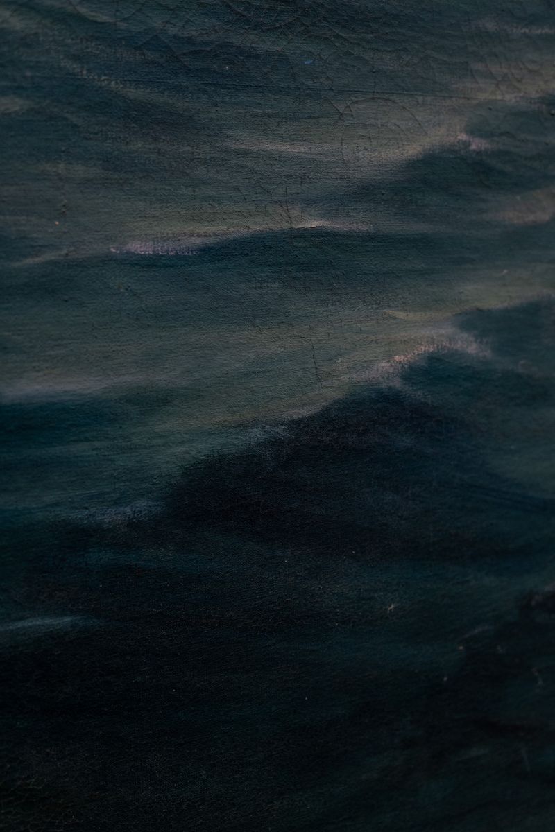 © Julie Bourges - Extract from a painting, Musée de la mer, Paimpol (France)