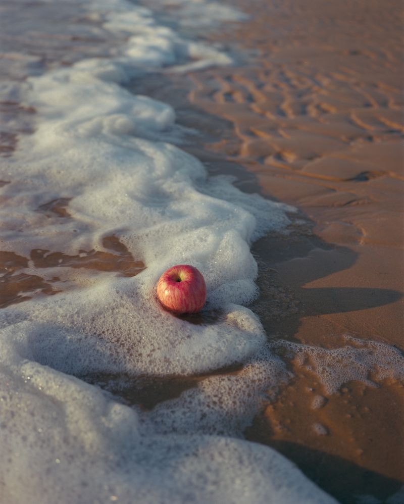 © Tianxi Wang - Apple, foam and wave. 2022