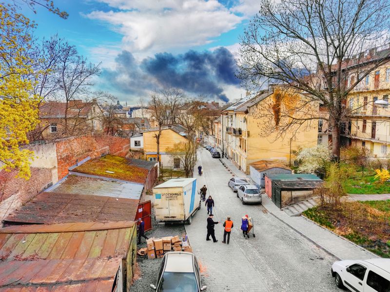 © Mateusz Sarello - Image from the WARscapes photography project