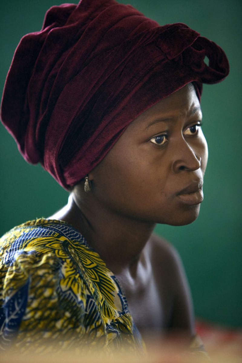 © Toby Binder - Fatmata Kammal two days after having delivered her baby at Nixon Memorial Methodist Hospital.