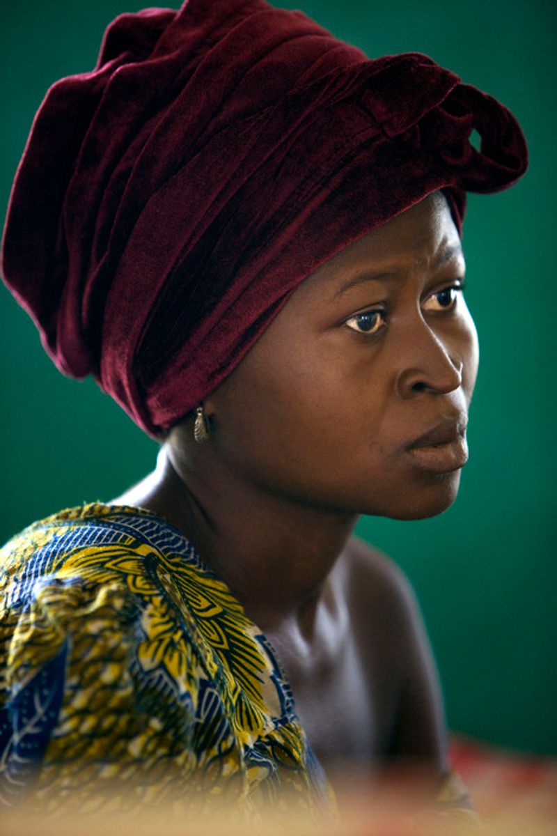 © Toby Binder - Fatmata Kammal two days after having delivered her baby at Nixon Memorial Methodist Hospital.