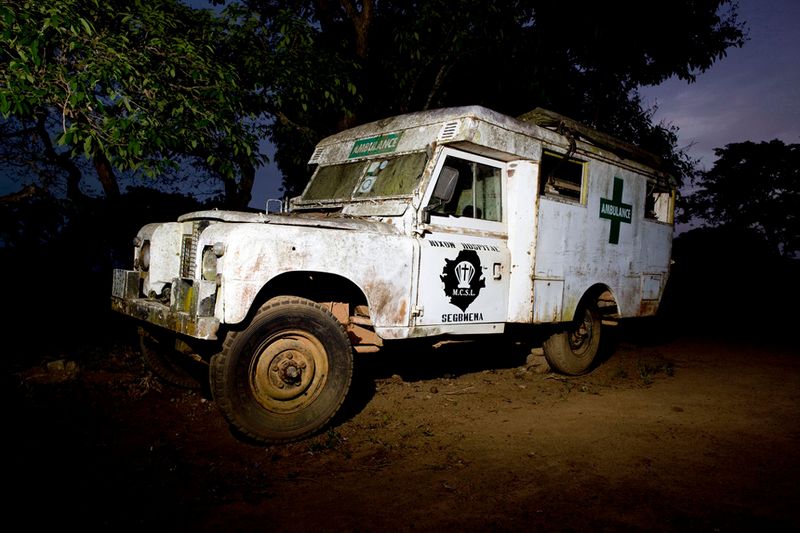 © Toby Binder - Ambulance of Nixon Memorial Methodist Hospital in Segbwema.