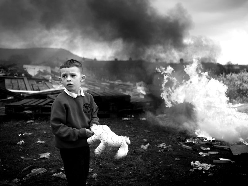 © Toby Binder - Image from the WEE MUCKERS – Youth of Belfast photography project