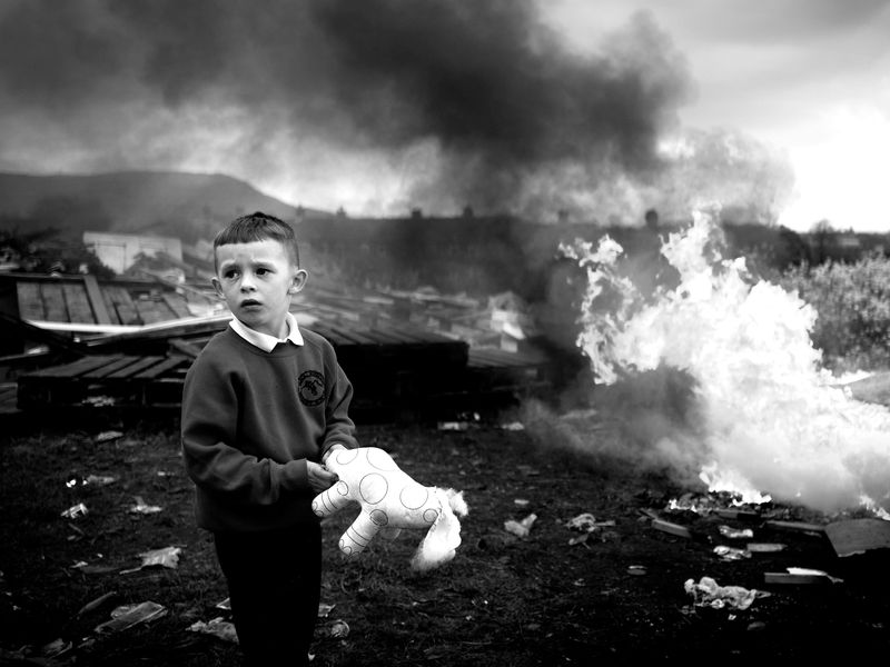 © Toby Binder - Image from the WEE MUCKERS – Youth of Belfast photography project