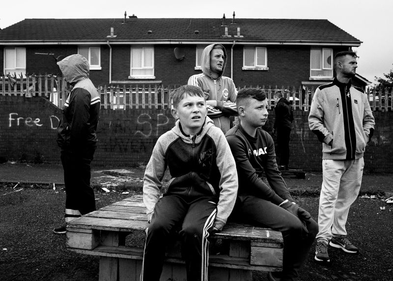 © Toby Binder - Image from the WEE MUCKERS – Youth of Belfast photography project