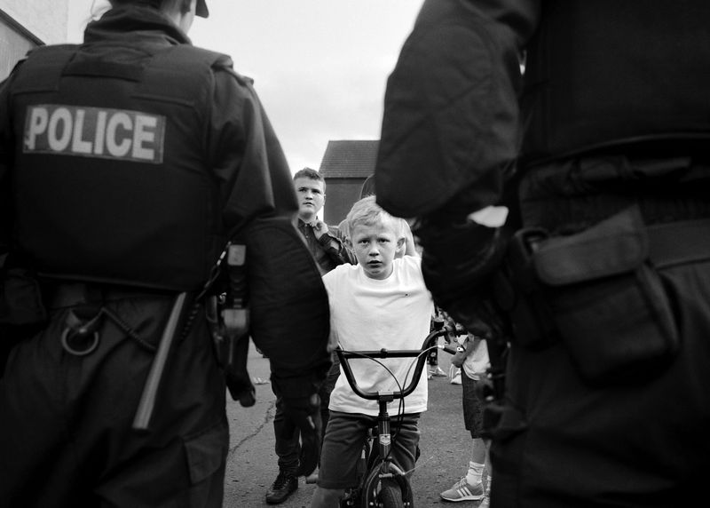 © Toby Binder - Image from the WEE MUCKERS – Youth of Belfast photography project